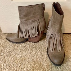 Fringe Booties